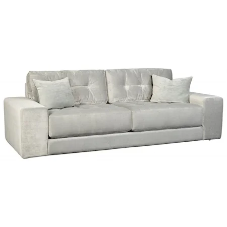 Casual Sofa with Track Arms